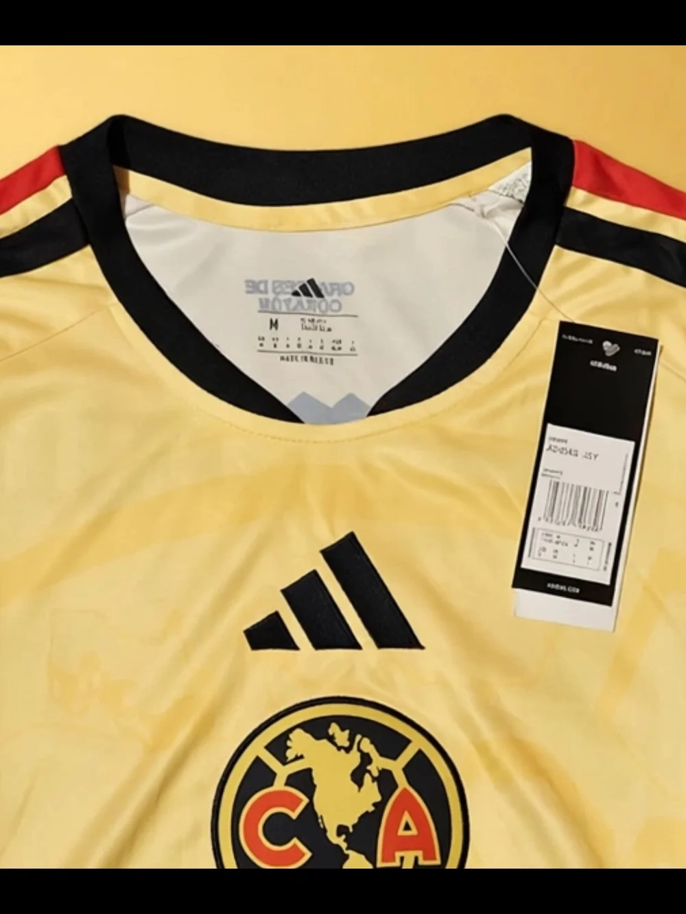 Club América 2026/27 Yellow Home Jersey by Adidas